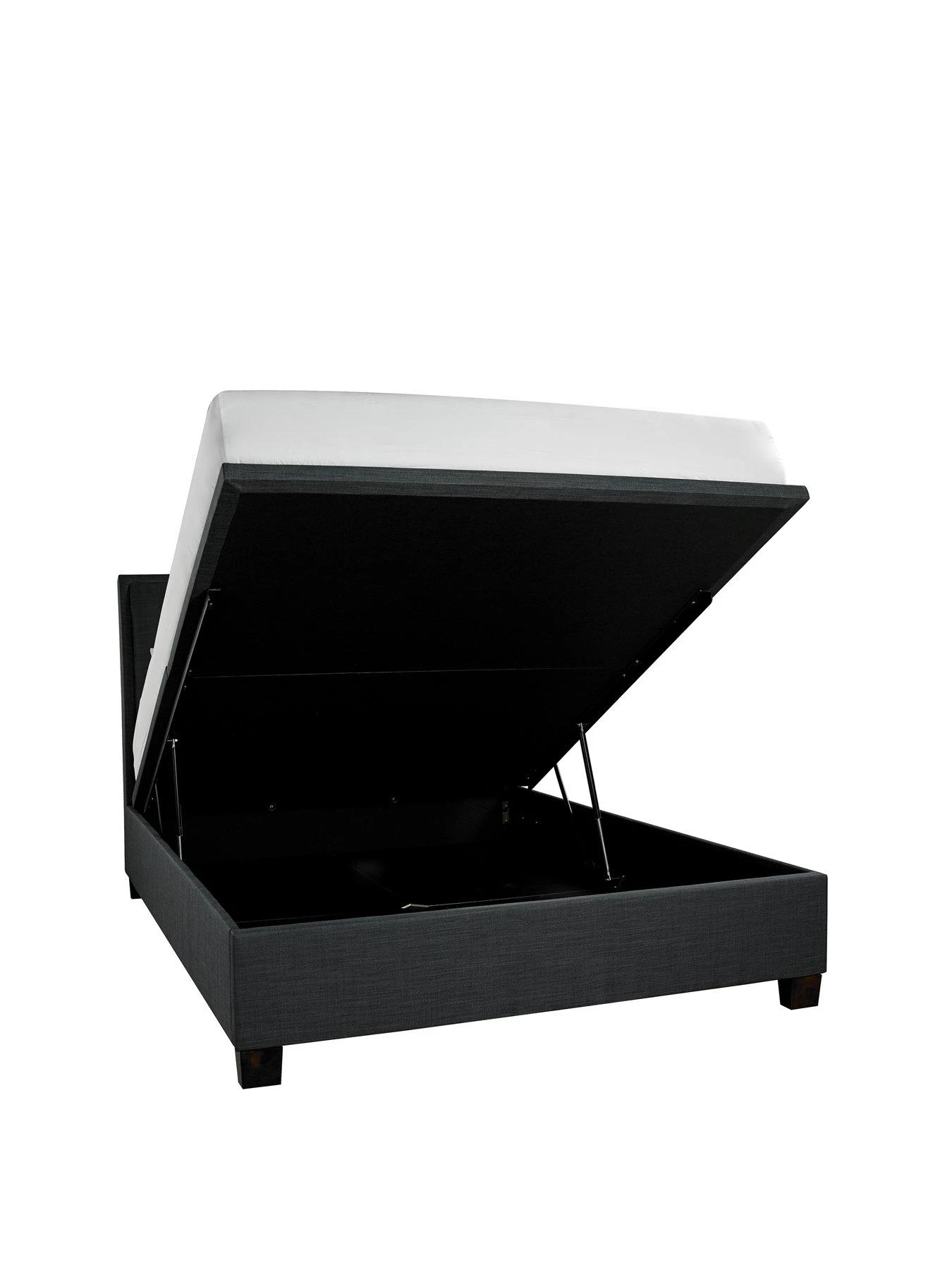 Very Home Livingstone Fabric Ottoman Storage Bed Frame With Mattress Options (Buy And SAVE!) - Slate, Oatmeal 9 Very Home Livingstone Fabric Ottoman Storage Bed Frame With Mattress Options (Buy And SAVE!) - Slate, Oatmeal - Image 7