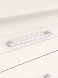 One Call Frodsham Ready Assembled 5 Drawer Chest -Oleu Furniture Shop N34AA SQ5 0000000013 WHITE SLd1