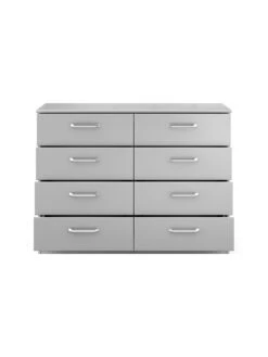 One Call Sanford Ready Assembled High Gloss 4 + 4 Drawer Chest 10 One Call Sanford Ready Assembled High Gloss 4 + 4 Drawer Chest -Oleu Furniture Shop N34AT SQ4 0000013154 DARK GREY GLOSS SLd