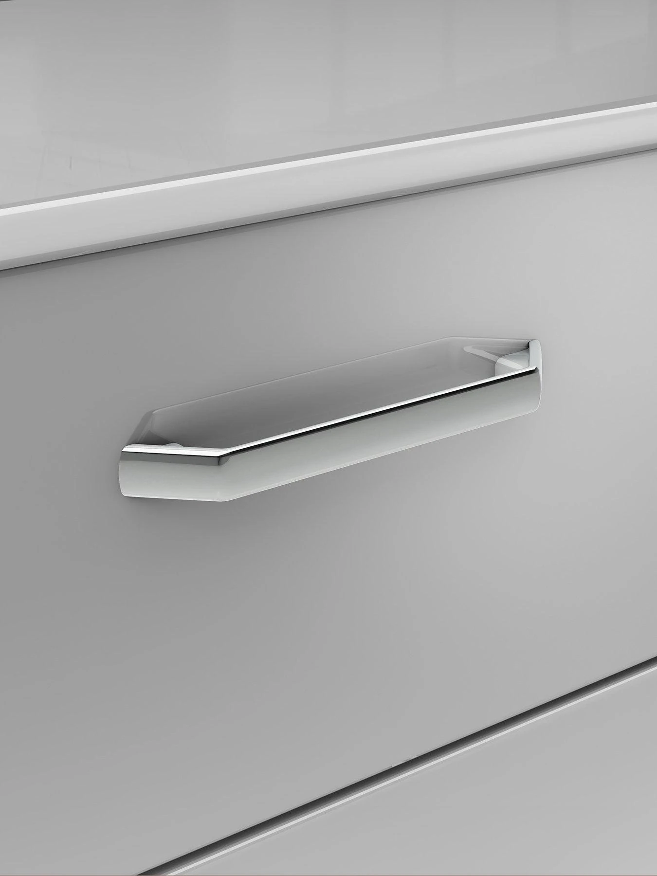 One Call Sanford Ready Assembled High Gloss 4 + 4 Drawer Chest 7 One Call Sanford Ready Assembled High Gloss 4 + 4 Drawer Chest - Image 5