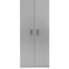 One Call Sanford Ready Assembled 2 Door High Gloss Wardrobe