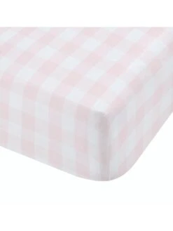 Catherine Lansfield Woodland Friends Easy Care Fitted Sheet - Pink -Oleu Furniture Shop N3UUH SQ4 0000000063 PINK SLd2