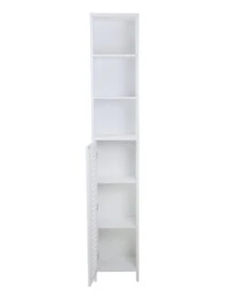 Lloyd Pascal Atlanta Tallboy Bathroom Storage Unit -Oleu Furniture Shop NAHYL SQ6 0000000013 WHITE SLd2