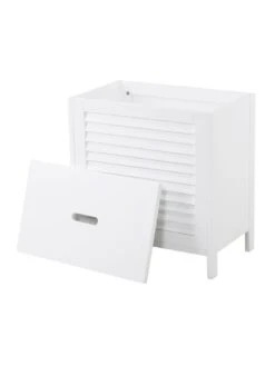 Lloyd Pascal Atlanta Laundry Hamper -Oleu Furniture Shop NAHYP SQ4 0000000013 WHITE SLd