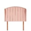 Michelle Keegan Home Sabina Fabric Padded Headboard -Oleu Furniture Shop NDACL SQ1 0000000063 PINK SLf1