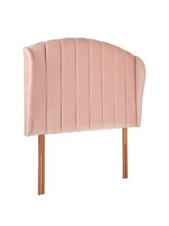 Michelle Keegan Home Sabina Fabric Padded Headboard -Oleu Furniture Shop NDACL SQ3 0000000063 PINK SLa1