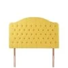 Very Home Porter Fabric Headboard -Oleu Furniture Shop NDACM SQ1 0000001323 OCHRE SLf