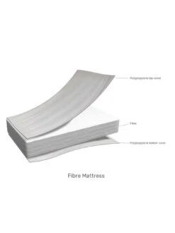 Obaby Fibre Cot Bed Mattress 140x70cm -Oleu Furniture Shop NKW4X SQ4 0000000088 NO COLOR SLd