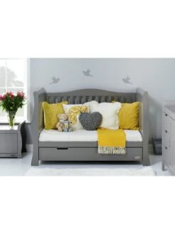 Obaby Stamford Luxe Sleigh 3-Piece Nursery Furniture Set -Oleu Furniture Shop NKWJA SQ5 0000000005 GREY SLd1