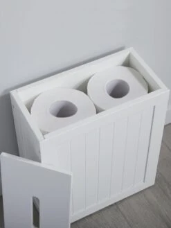 Lloyd Pascal Portland Slimline Storage Unit - White -Oleu Furniture Shop NQ6NN SQ5 0000000099 N A SLd1