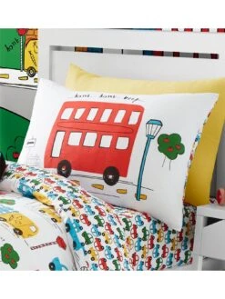 Catherine Lansfield Transport Fitted Sheet - Toddler - Multi -Oleu Furniture Shop NRCQE SQ3 0000000029 MULTI SLd1