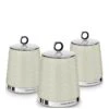 Morphy Richards Dimensions Set Of Three Storage Canisters – Ivory Cream 2 Morphy Richards Dimensions Set Of Three Storage Canisters – Ivory Cream -Oleu Furniture Shop NT9V6 SQ1 0000000067 CREAM SLf