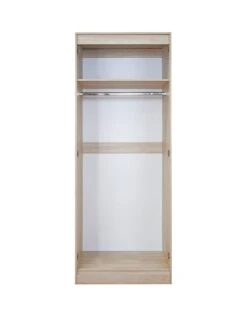 SWIFT Versailles Ready Assembled 2 Door Wardrobe - FSC® Certified -Oleu Furniture Shop NWEWG SQ3 0000000013 WHITE SLa