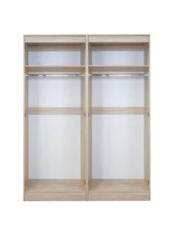 SWIFT Versailles Part Assembled 4 Door Wardrobe - FSC® Certified -Oleu Furniture Shop NWEWH SQ3 0000000013 WHITE SLa