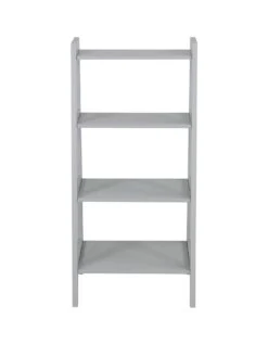 Lloyd Pascal Portland 4 Tier Shelving Unit -Oleu Furniture Shop P3JJD SQ2 0000000005 GREY SLf