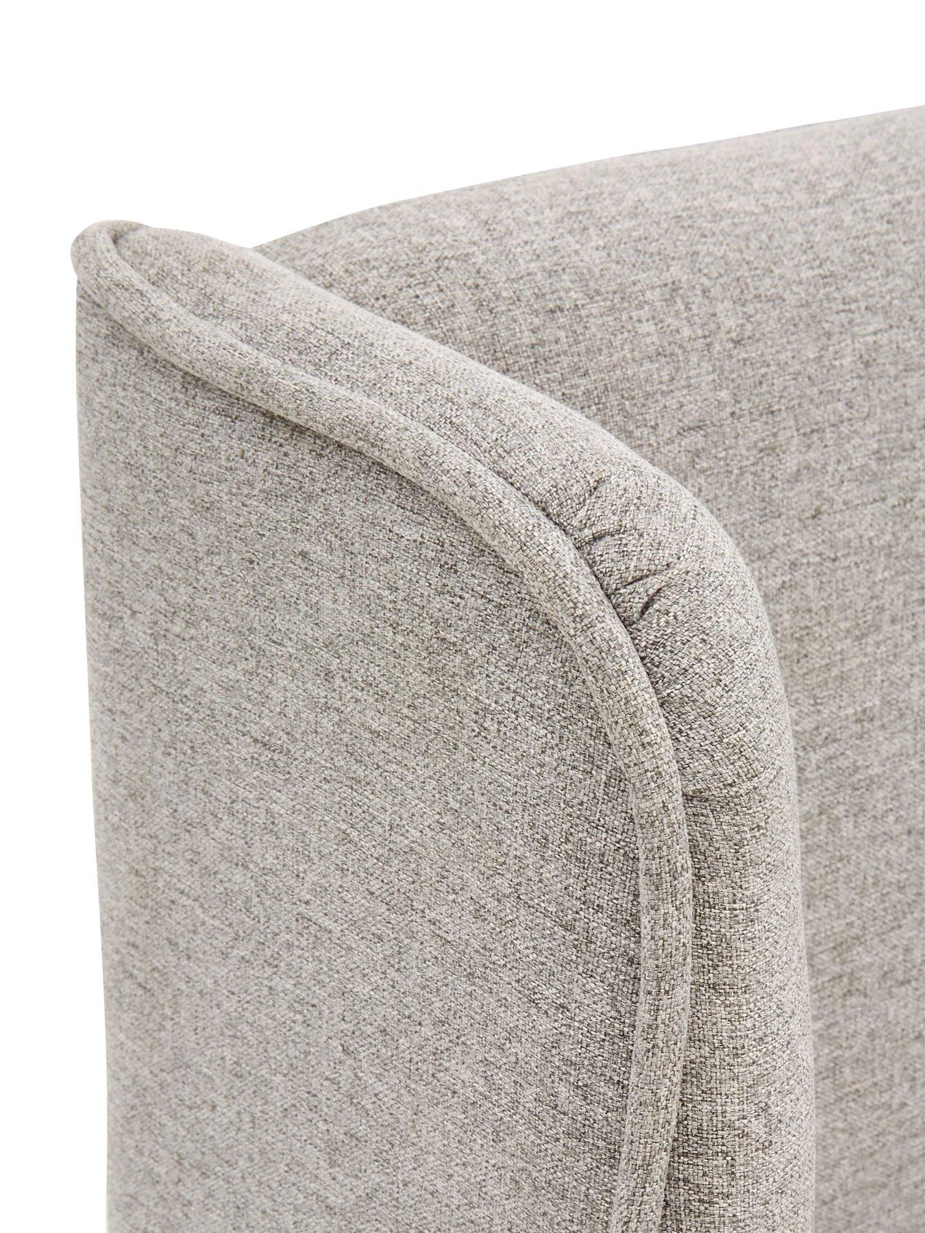 Very Home Camden Fabric Ottoman Double Bed Frame 6 Very Home Camden Fabric Ottoman Double Bed Frame - Image 4