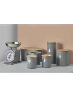 Typhoon Living Cookie Tin – Grey 11 Typhoon Living Cookie Tin – Grey -Oleu Furniture Shop P67H6 SQ4 0000000005 GREY SLd2