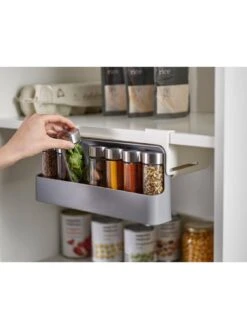 Joseph Joseph CupboardStore Under-Shelf Spice Rack -Oleu Furniture Shop P7K4V SQ5 0000000005 GREY SLd3