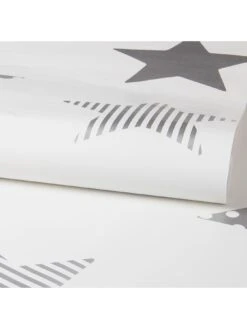 Superfresco Easy Kids Superstar Silver Wallpaper -Oleu Furniture Shop PCM7A SQ2 0000000035 SILVER SLd