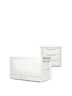 Mamas & Papas Franklin Cot Bed, Dresser Changer And Wardrobe