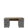 Alphason Michigan Desk -Oleu Furniture Shop PDMLV SQ1 0000000311 GREY OAK SLf