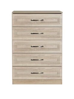 SWIFT Winchester Ready Assembled 5 Drawer Chest - FSC® Certified