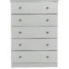 SWIFT Verve Ready Assembled 5 Drawer Chest - FSC® Certified