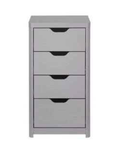 Very Home Aspen Slim 4 Drawer Chest - Grey Oak Effect