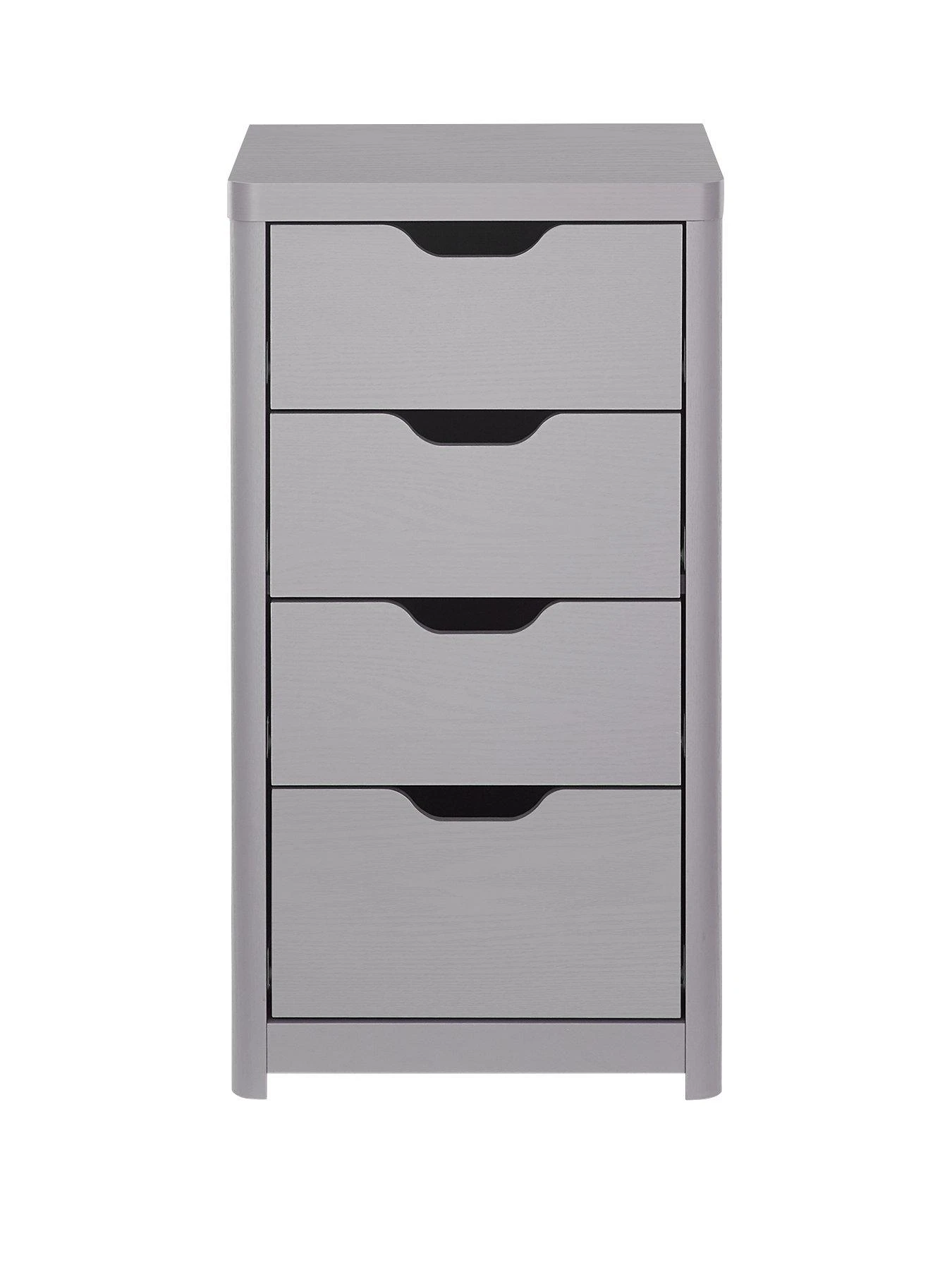 Very Home Aspen Slim 4 Drawer Chest - Grey Oak Effect 3 Very Home Aspen Slim 4 Drawer Chest - Grey Oak Effect