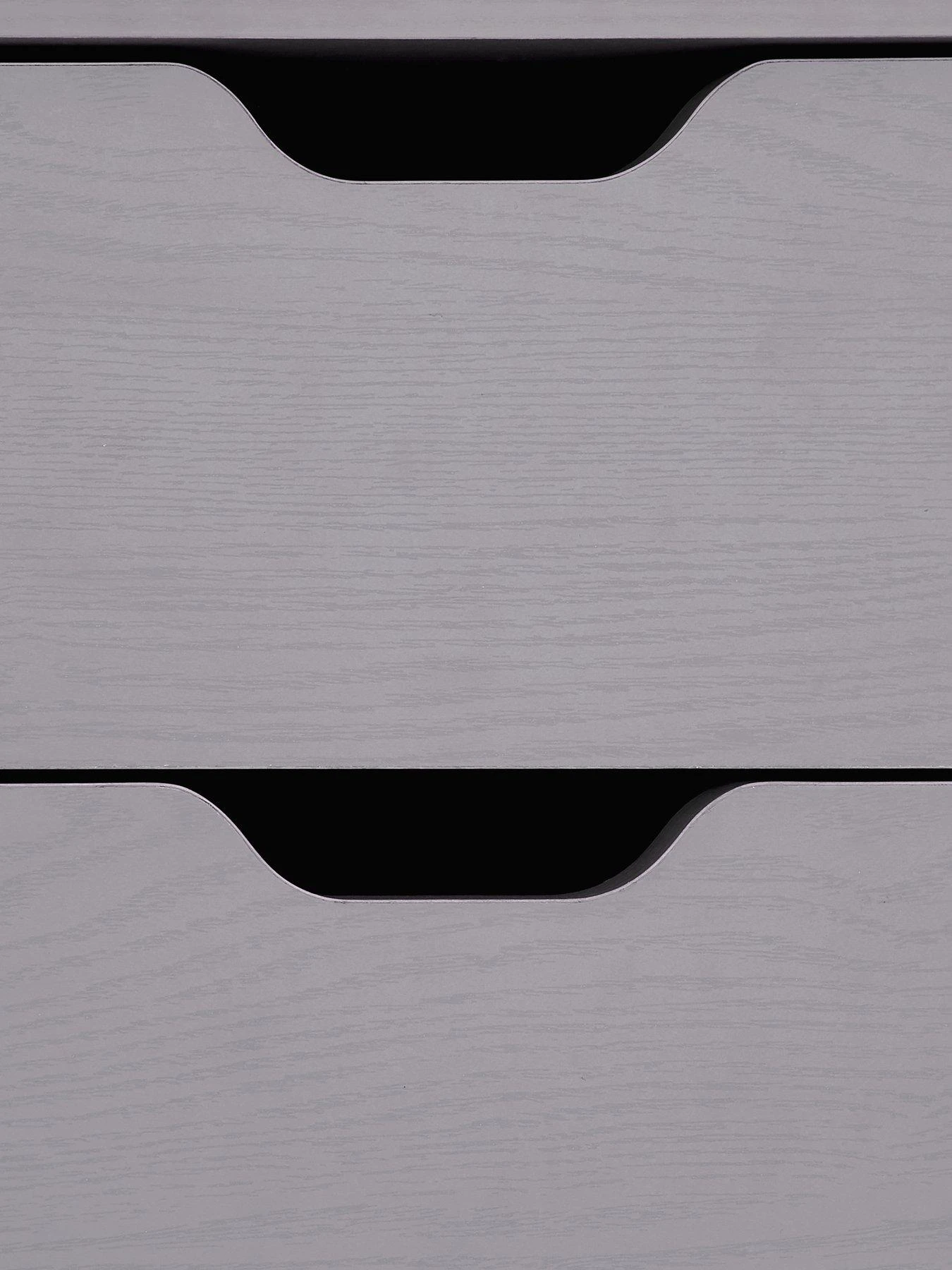 Very Home Aspen Slim 4 Drawer Chest - Grey Oak Effect 6 Very Home Aspen Slim 4 Drawer Chest - Grey Oak Effect - Image 4