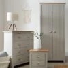 Very Home Atlanta 3 Piece Package - 2 Door Wardrobe, 4 Drawer Chest And 2 Drawer Bedside Chest - Grey/Oak 2 Very Home Atlanta 3 Piece Package - 2 Door Wardrobe, 4 Drawer Chest And 2 Drawer Bedside Chest - Grey/Oak -Oleu Furniture Shop PH6J4 SQ1 0000013391 LIGHT GREY OAK RSr