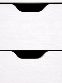 Very Home Aspen Slim 4 Drawer Chest - White Oak Effect -Oleu Furniture Shop PJ36K SQ5 0000013026 WHITE OAK SLd1