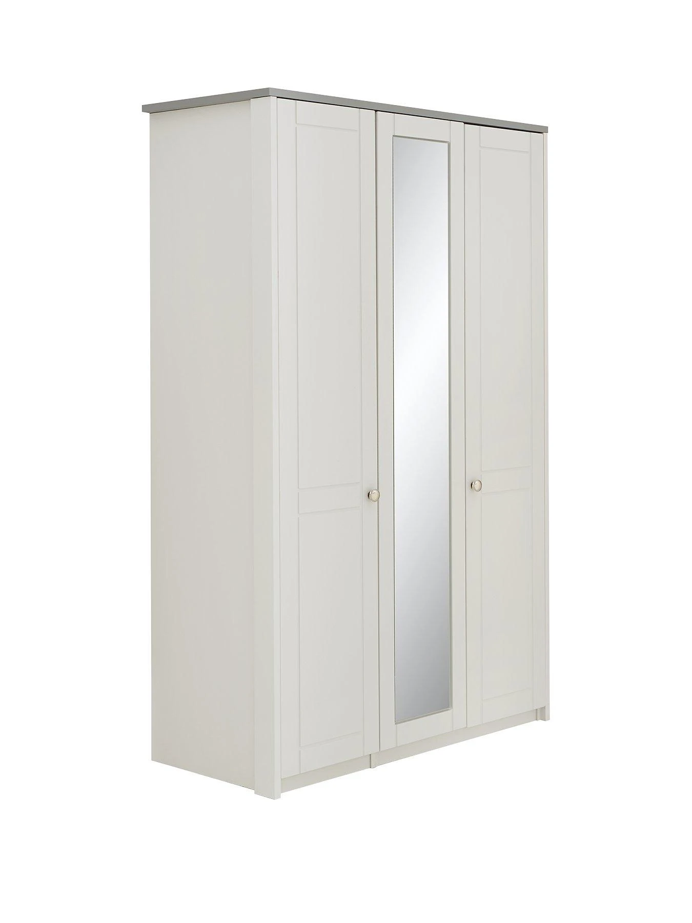 One Call Alderley Part Assembled 4 Piece Package - 3 Door Mirrored Wardrobe, Chest Of 5 Drawers And 2 Bedside Chests 5 One Call Alderley Part Assembled 4 Piece Package - 3 Door Mirrored Wardrobe, Chest Of 5 Drawers And 2 Bedside Chests - Image 3