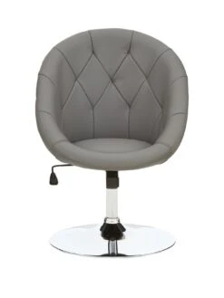 Very Home Odyssey Faux Leather Leisure Chair - Grey