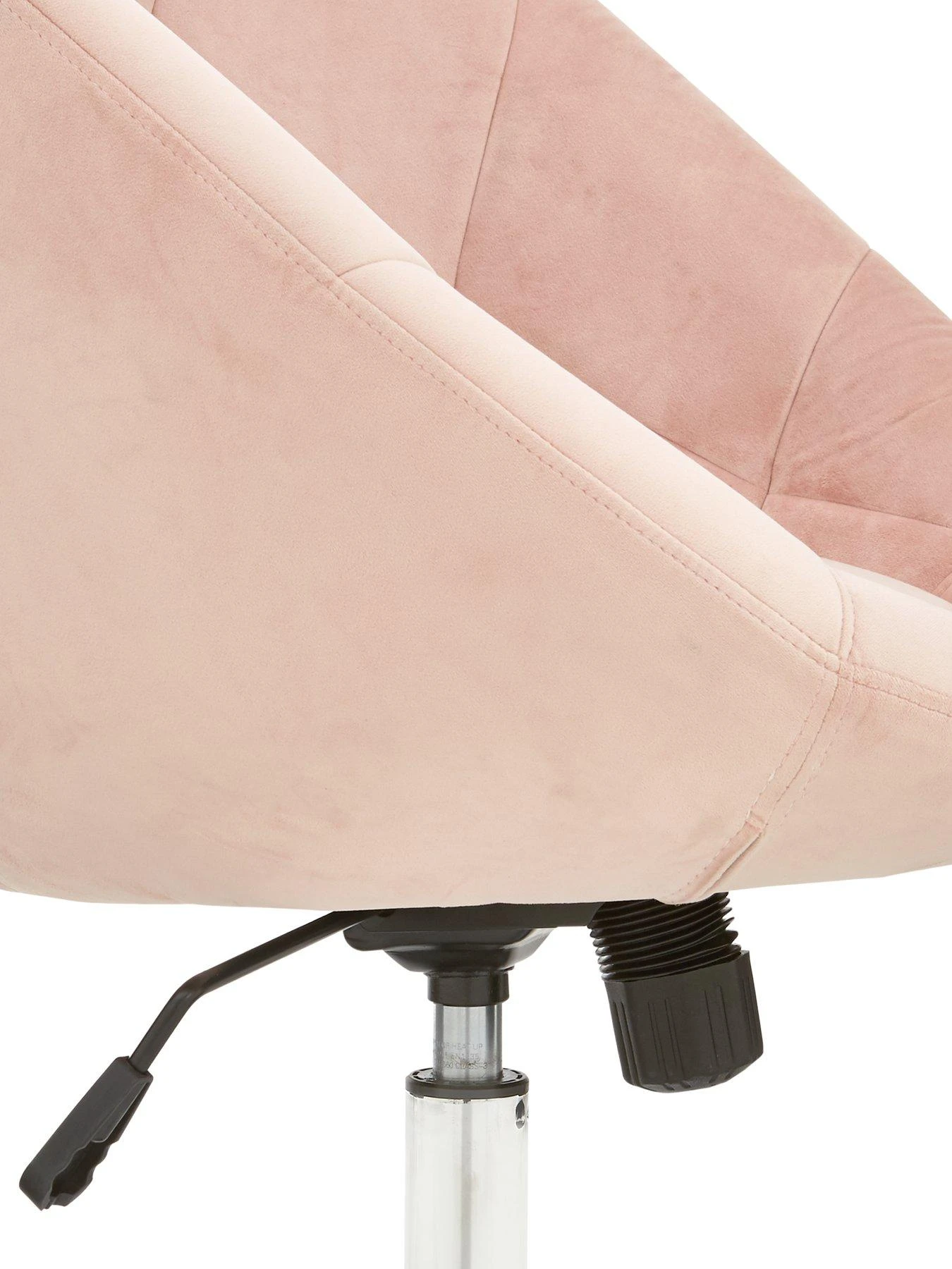 Very Home Odyssey Velvet Leisure Chair - Pink 6 Very Home Odyssey Velvet Leisure Chair - Pink - Image 4