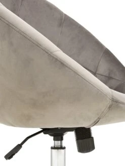 Very Home Odyssey Velvet Leisure Chair - Grey -Oleu Furniture Shop PLLJV SQ5 0000000005 GREY SLd1