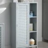 Lloyd Pascal Atlanta Console Unit With Push Opening Door - Grey -Oleu Furniture Shop PNQM9 SQ1 0000000005 GREY RSr