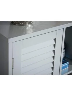 Lloyd Pascal Atlanta Console Unit With Push Opening Door - Grey -Oleu Furniture Shop PNQM9 SQ5 0000000005 GREY SLd1