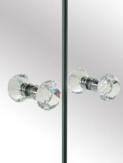 Very Home New Bellagio Mirrored 2 Door, 1 Drawer Wardrobe - White/Mirrors, Grey/Mirrors -Oleu Furniture Shop PNQQA SQ6 0000014410 GREY MIRROR SLd2