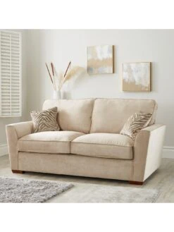 Very Home Kingston 3 Seater Sofa 8 Very Home Kingston 3 Seater Sofa -Oleu Furniture Shop PPC9K SQ2 0000000003 NATURAL RSr