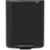 Brabantia Bo 60-Litre Pedal Bin – Black