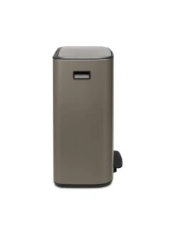 Brabantia Bo 30 + 30-Litre Pedal Bin – Platinum -Oleu Furniture Shop PQYVY SQ3 0000001591 PLATINUM SLd1