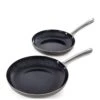 Morphy Richards 24 And 28 Cm Frying Pan Set -Oleu Furniture Shop PVFQX SQ1 0000001740 TITANIUM SLf
