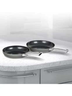 Morphy Richards 24 And 28 Cm Frying Pan Set -Oleu Furniture Shop PVFQX SQ5 0000001740 TITANIUM SLd3
