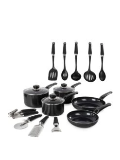 Morphy Richards 14-piece Cookware Set In Black