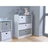 Lloyd Pascal Cube 2+2 Storage Unit With Stars 2 Lloyd Pascal Cube 2+2 Storage Unit With Stars -Oleu Furniture Shop PXTHU SQ1 0000000444 GREY WHITE RSr