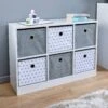 Lloyd Pascal 6 Cube Storage Unit With Hearts