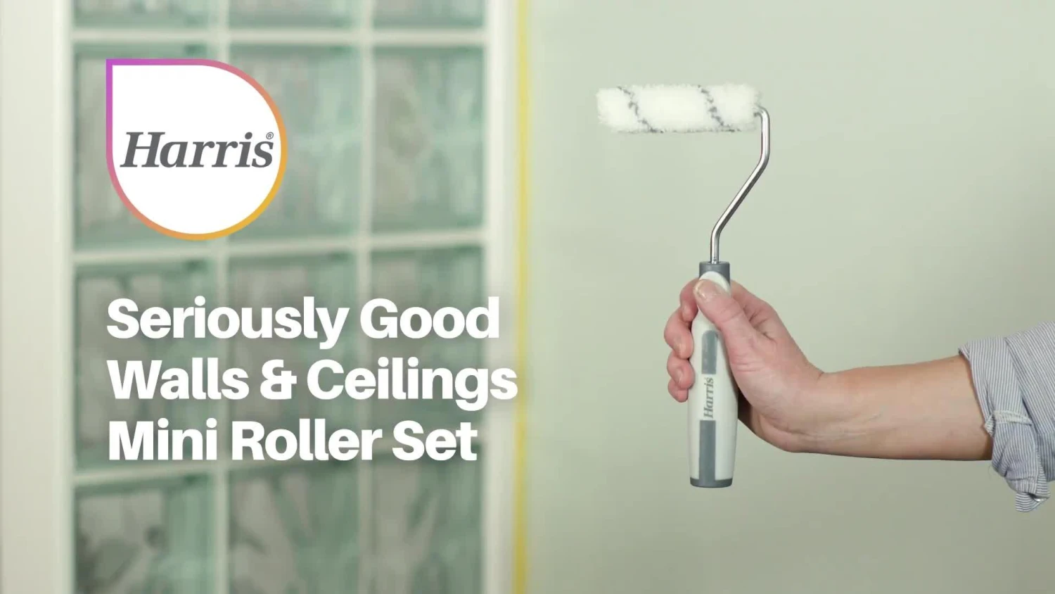 Harris Seriously Good Walls & Ceilings 4" Mini Roller Set 4 Harris Seriously Good Walls & Ceilings 4" Mini Roller Set - Image 2