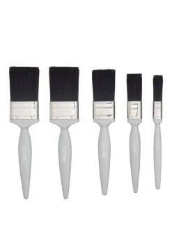 Harris Essentials Woodwork Gloss Paint Brushes 5 Pack