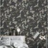 Sublime Japan Black / Green Wallpaper -Oleu Furniture Shop Q36PD SQ1 0000000029 MULTI SLf